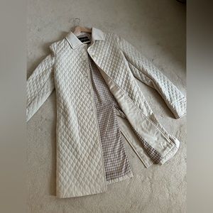 White Trench Coat UTEX Design size 10